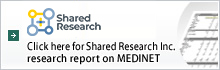 Shared Research: Click here for Shared Research Inc. research report on MEDINET